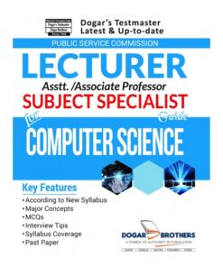 LECTURER, ASSISTANT / ASSOCIATE PROFESSOR, SUBJECT SPECIALIST COMPUTER SCIENCE GUIDE