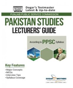 LECTURER PAKISTAN STUDIES GUIDE - PPSC