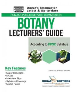 LECTURER BOTANY GUIDE - PPSC