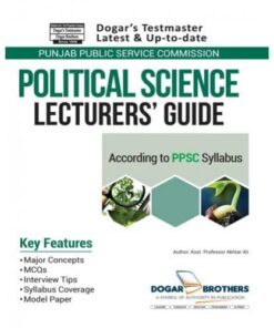 LECTURER POLITICAL SCIENCE GUIDE - PPSC