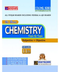 CHEMISTRY OBJECTIVE+SUBJECTIVE INTERMEDIATE PART-1