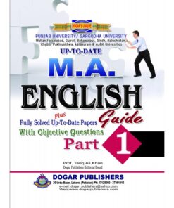 M.A ENGLISH GUIDE PART-1