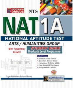 NTS (NATIONAL TESTING SERVICE) NAT 1A (NATIONAL APTITUDE TEST) ARTS/ HUMANITIES GROUP