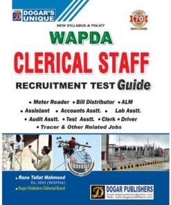 WAPDA CLERICAL STAFF RECRUITMENT TEST GUIDE