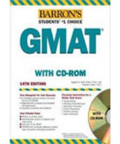 BARRON'S GMAT WITH CD-ROM 14E