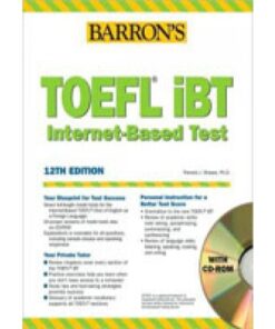 BARRON'S TOEFL IBT INTERNET-BASED TEST WITH CD-ROM