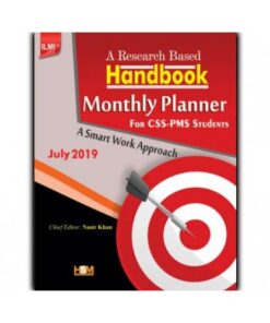 A RESEARCH BASED HAND BOOK – MONTHLY PLANNER FOR CSS PMS (JULY 2019)