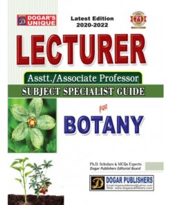 LECTURER BOTANY