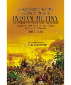 POSTSCRIPT TO RECORDS OF INDIAN MUTINY