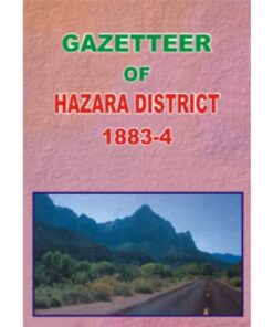 GAZETTEER OF THE HAZARA DISTRICT 1883-84